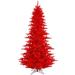 The Holiday Aisle® 7.5' Red Fir Artificial Christmas Tree w/ Stand | 90 H x 52 W in | Wayfair CE196167B8414619900B918FCAEC94FE