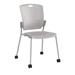 Humanscale Cinto Stackable Chair Plastic/Acrylic/Metal in Gray | 35.5 H x 20 W x 16 D in | Wayfair C20S18