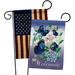 Breeze Decor 2 Piece Butterflies Friends Bugs & Frogs Impressions Decorative 2-Sided 19" x 13" Garden Flag Set in Black/Brown | Wayfair