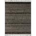 Gray 93 x 0.25 in Area Rug - Union Rustic Corrado Geometric Hand-Knotted Wool Area Rug Cotton/Wool | 93 W x 0.25 D in | Wayfair