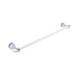 Everly Quinn Jarrell 5.2" Towel Bar for Glass Shower Door Metal in Gray | 34 H x 2.2 D in | Wayfair PG-41-SM-30-SCH