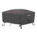 Arlmont & Co. Khalil Fire Pit Cover Polyester in Gray | 12 H x 30 W x 30 D in | Wayfair FRPK1925 43627335