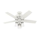 Hunter Fan Bennett 44 Inch Ceiling Fan with Light Kit - 50418