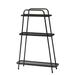 VegTrug Modern Plant Stand 3 Shelf, Steel in Gray | 25.98 H x 23.62 W x 12 D in | Wayfair PSM-03 USA