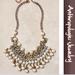 Anthropologie Jewelry | Anthro ‘Pearl Drops Necklace’ - Stunning. | Color: Gold/White | Size: Os