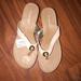 American Eagle Outfitters Shoes | American Eagle Platform Flops | Color: Cream/Tan | Size: 7.5