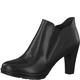 Tamaris Women Ankle Boots, Ladies Chelsea Boots,Boots,Half Boots,Ankle Boots,Bootie,Slip on Boots,high,Black,42 EU / 8 UK