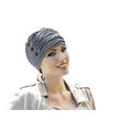 Louise Cancer Headwear for Women | Chemo Hats | Bamboo Turban One size (Grey)