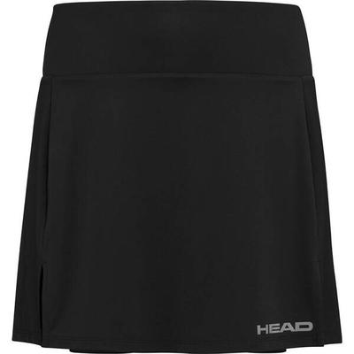 HEAD Damen Skort CLUB Basic Skort Long W, Größe XS in Schwarz