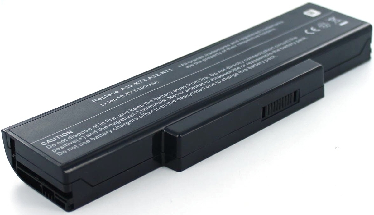 AGI Akku für Asus X73TK-TY050V Li-Ion 10,8 Volt 4400 mAh schwarz Image