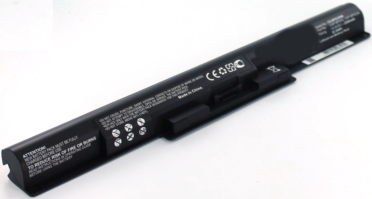 AGI Akku für Sony SVF1532C5E1 Li-Ion 14,8 Volt 2200 mAh schwarz Image