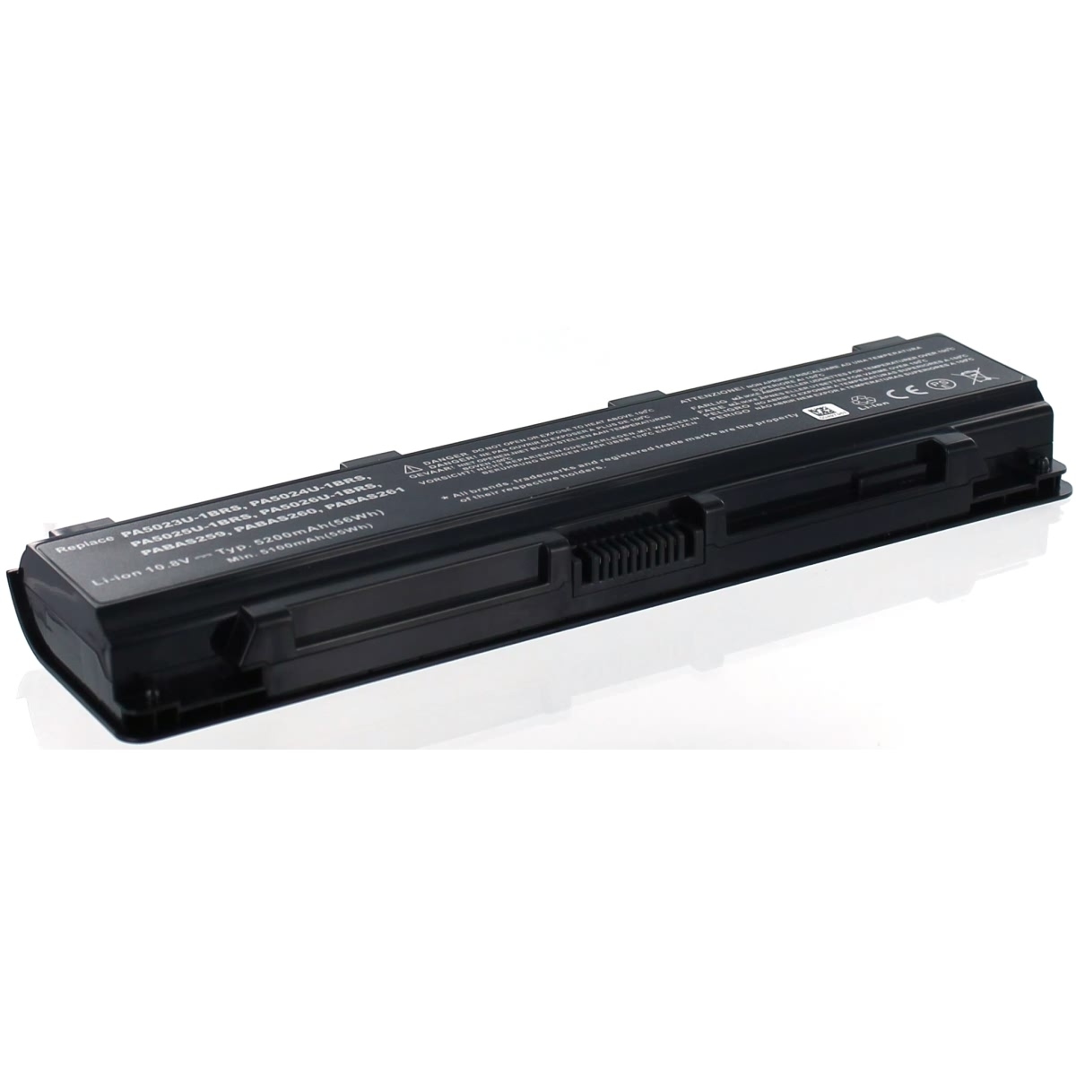 AGI Akku für Toshiba Satellite C70-A-13V Li-Ion 10,8 Volt 4400 mAh schwarz Image