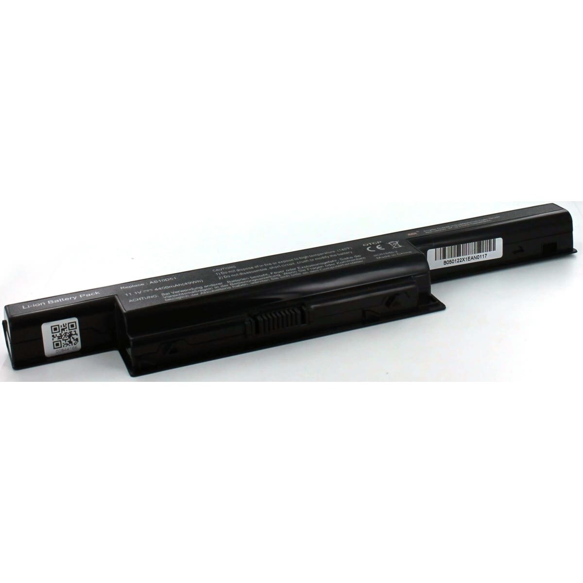 AGI Akku für Acer Aspire V3-771G-53238G1TMA Li-Ion 10,8 Volt 4400 mAh schwarz Image