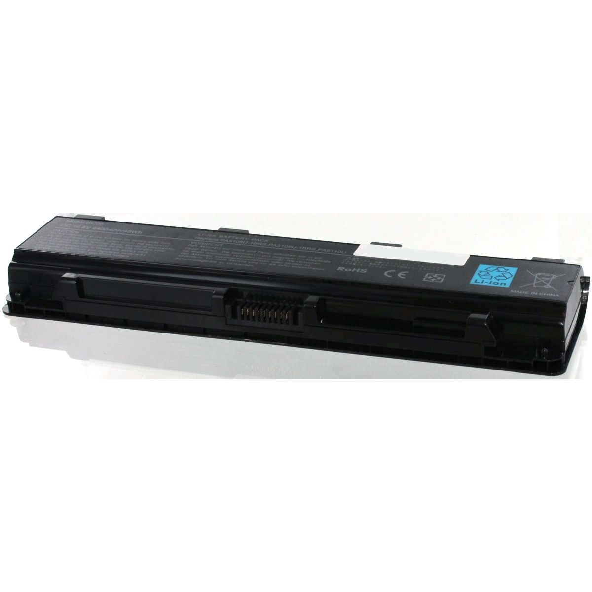 AGI Akku für Toshiba Satellite Pro C70-B-301 Li-Ion 10,8 Volt 4400 mAh schwarz Image