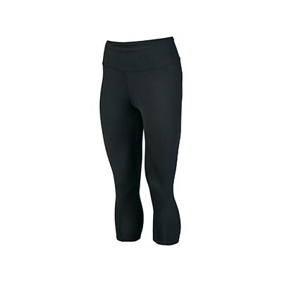 Augusta Sportswear AG2628 Women's Hyperform Compression Capri Pant in Black size Large | Spandex 2628