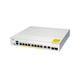 Cisco Catalyst 1000-8FP-2G-L Netzwerk Switch, 8 GbE PoE+ Ports, 120W PoE Budget, 2 1G SFP/RJ-45-Kombi Ports, lüfterloser Betrieb, erweiterte eingeschränkte Lebenszeitgarantie (C1000-8FP-2G-L)