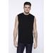 StarTee ST2150 Men's Cotton Muscle T-Shirt in Black size Large
