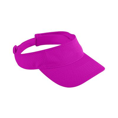 Augusta Sportswear 6228 Youth Athletic Mesh Visor in Power Pink | Polyester