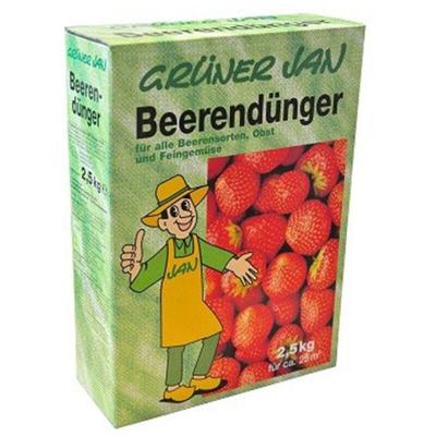 Beerendünger 2,5 kg Obstdünger Dünger Gemüsedünger Beeren - Grüner Jan Image