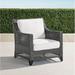 Graham Lounge Chair with Cushions - Cara Stripe Indigo - Frontgate