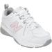 Women's The WX608 Sneaker by New Balance in White Pink (Size 11 B)