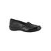 Wide Width Women's Purpose Slip-On by Easy Street® in Black Patent Croc (Size 11 W)