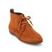 Extra Wide Width Women's The Elsa Bootie by Comfortview in Cognac (Size 9 1/2 WW)