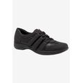 Wide Width Women's Joy Sneaker by Trotters in Black Patent Suede (Size 7 W)