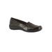 Women's Purpose Slip-On by Easy Street® in Brown Patent Croc (Size 6 1/2 M)