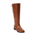 Extra Wide Width Women's Charleston Wide Calf Boot by Comfortview in Luggage (Size 8 WW)