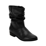 Extra Wide Width Women's Madison Bootie by Comfortview in Black (Size 10 WW)
