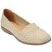 Extra Wide Width Women's The Bethany Slip On Flat by Comfortview in Khaki Metallic (Size 8 WW)