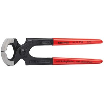 KNIPEX 51 01 210 Hammerzange poliert mit Kunststoff überzogen 210 mm