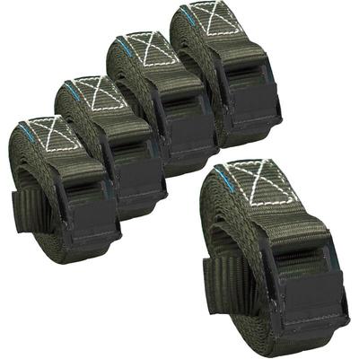 5x Profi Spanngurt Gurt Zurrgurt Klemmschloss Auto 1-tlg 2,5m 250 kg SCHWARZ