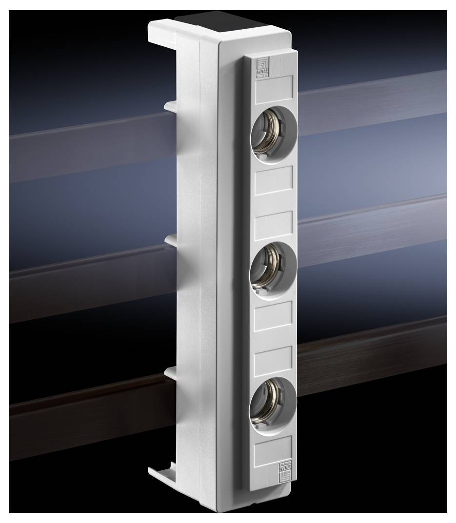 Rittal SV 3418.030 Reitersicherungselement Polyamid Lichtgrau (RAL 7035) 10 St. Image