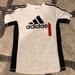 Adidas Shirts & Tops | Adidas Boys Shirt Size M | Color: Black/White | Size: Mb