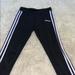 Adidas Bottoms | Adidas Leggings Girls Size 10/12 Medium | Color: Black/White | Size: 12g