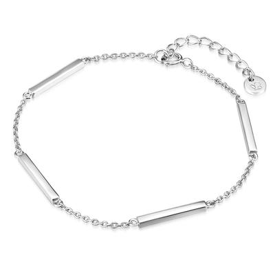 Glanzstücke München - Armband Sterling Silber in Gelbgold Armbänder & Armreife 1 ct Damen