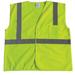 CONDOR 53YL06 U-Block Vest, Class2 Yellow/Grn, 2XL/3XL