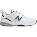 Men's New Balance® 608V5 Sneakers by New Balance in White Navy Leather (Size 17 EE)