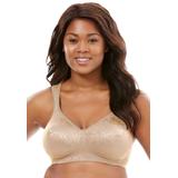 Plus Size Women's 18 Hour Ultimate Lift & Support Wireless Bra 4745 by Playtex in Nude (Size 44 DDD)