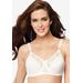 Plus Size Women's Flower Bra 180 by Bali in White (Size 46 D)