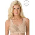 Plus Size Women's Side Wire Lace Bra by Comfort Choice in Nude (Size 46 G)