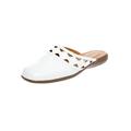 Women's The McKenna Slip On Mule by Comfortview in White (Size 9 M)