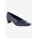 Women's Entice Pump by Easy Street in Navy (Size 7 1/2 M)