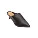 Extra Wide Width Women's The Camden Mule by Comfortview in Black (Size 10 1/2 WW)