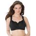 Plus Size Women's Comfort Choice® Wireless Gel Strap Bra by Comfort Choice in Black (Size 48 G)