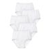 Plus Size Women's Cotton Brief 5-Pack by Comfort Choice in White Pack (Size 13) Underwear