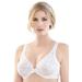 Plus Size Women's Wonderwire® Stretch Lace Front-Close Underwire Bra by Glamorise in White (Size 42 C)