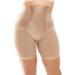 Plus Size Women's Power Shaper Firm Control Long Leg Shaper by Secret Solutions in Nude (Size L) Body Shaper